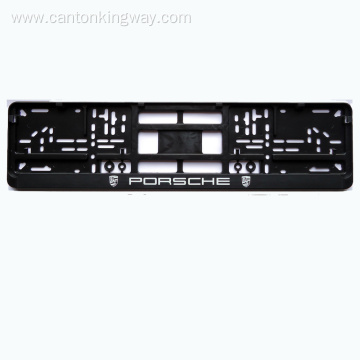 Customed License plate frame with color printed logo